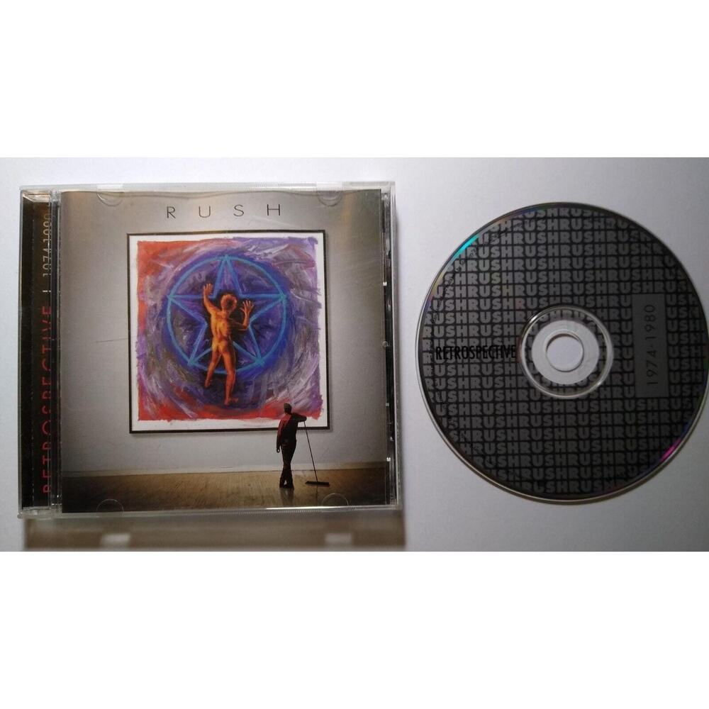 Rush Retrospective I 1974-1980 Audio CD Progressive Art Hard Rock Music Club Ed